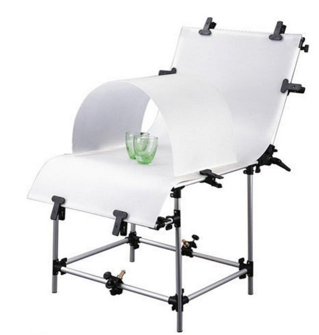 Falcon Eyes SP-0410T oblúkový difúzor pre fotostůl (opálové sklo)