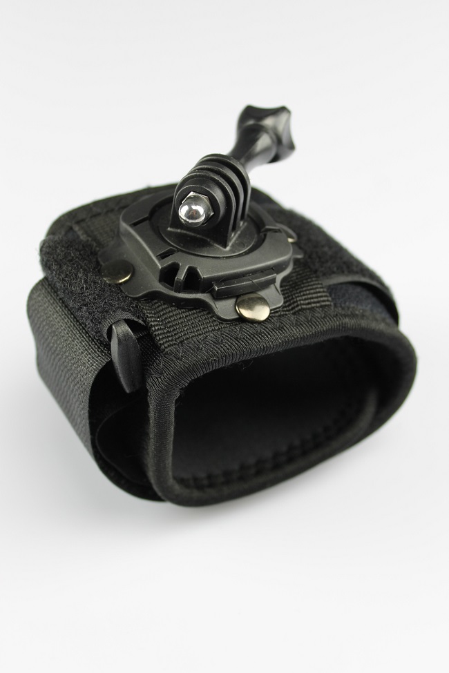 360 ° otočný držiak s pásikom na ruku pre GoPro Hero kamery ELEMENTRIX