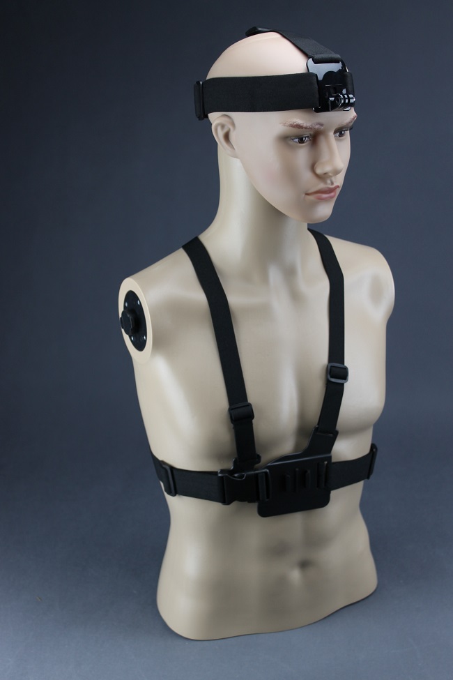 Chest Mount držiak na prsia pre GoPro Hero kamery ELEMENTRIX