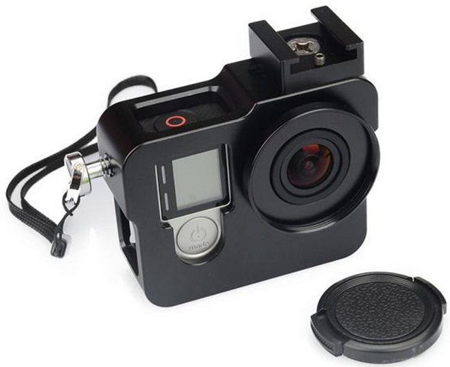 GoPro hero 3 + / 4 housing, case, hliník ELEMENTRIX