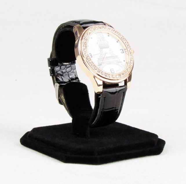 Stojanček na hodinky, čierny ELEMENTRIX