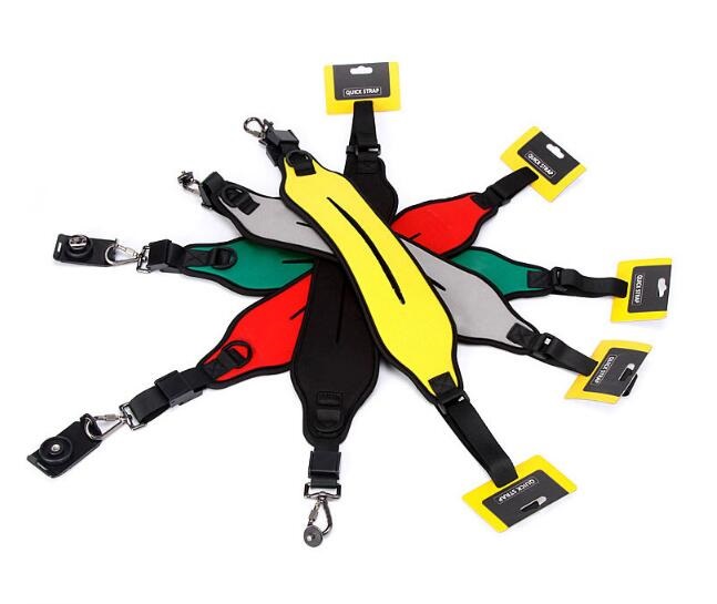 Univerzálny popruh na fotoaparát - Quick Strap šedý