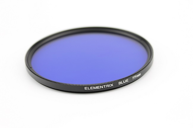 Elementrix Plný filter modrý 52mm