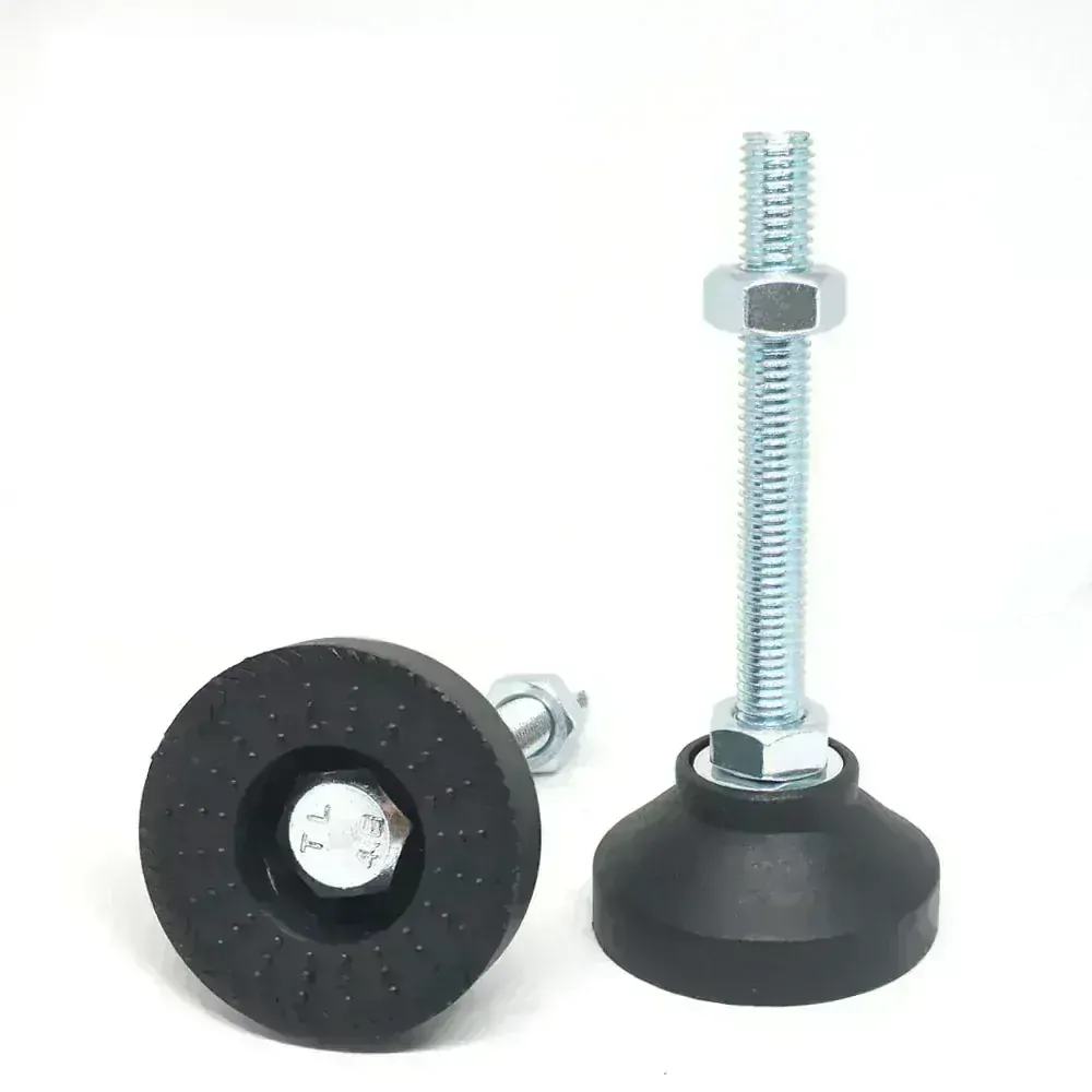 M16X80 100mm Stavěcí nohy plast pevná