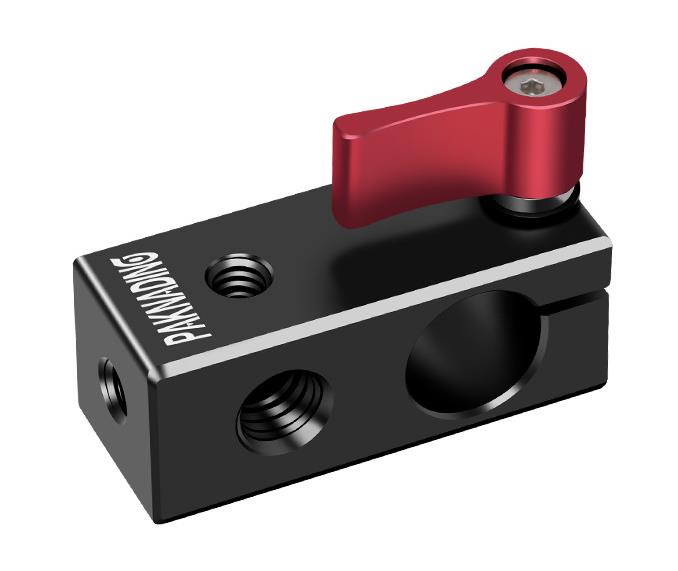 Svěrka Rig tyče 15mm se závity 3/8" a 1/4"