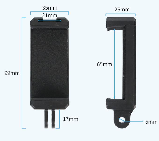 Elementrix držák mobilu DT5 pro Gopro 