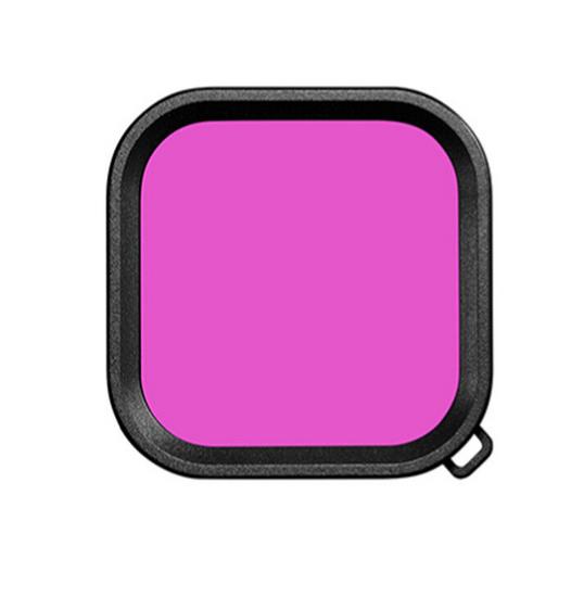 GoPro Hero 8, 9, 10, filter na potápanie fialový