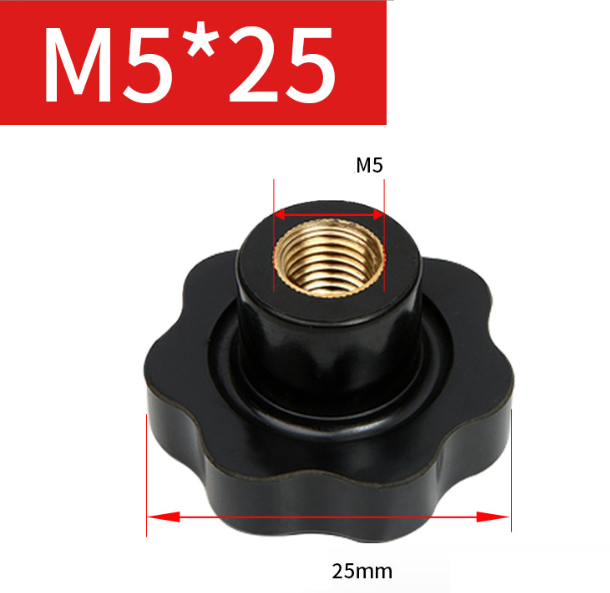 Hvězdice, matice M5 ø 25mm