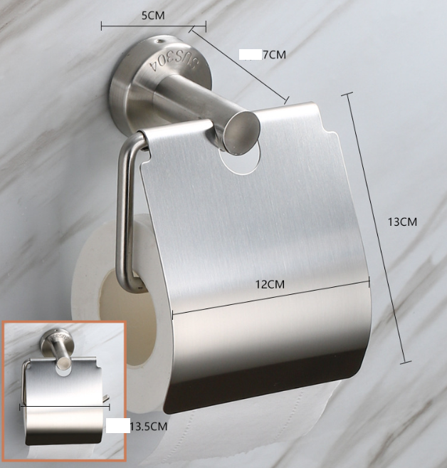 Držák toaletního papíru nerez