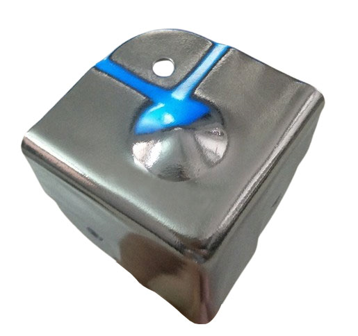 Ochranný roh debny, kufra spodný 40*40mm