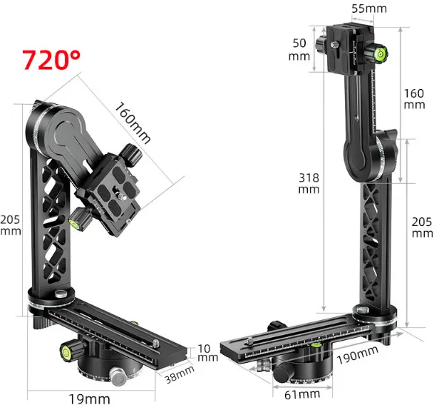Panoramtická hlava, panorama hlava 720°