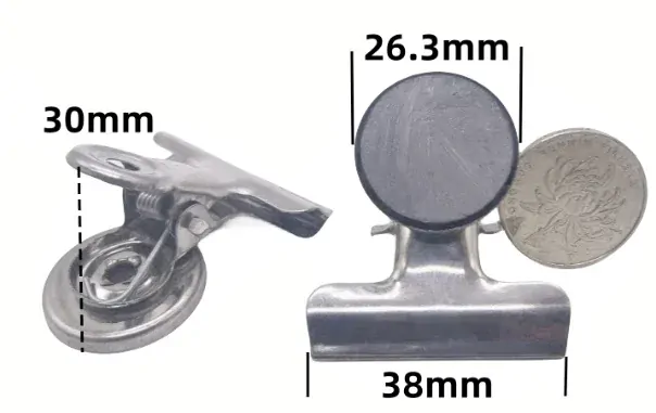 Magnetická klipsa 1ks délka 38mm