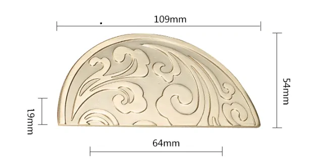 Šuplíkové madlo čínský moderní styl 63-64mm