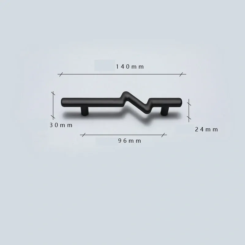 Šuplíkové, dverné madlo čínsky neo štýl 8090-96