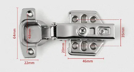 Nábytkový záves vložený s tlmením 110°
