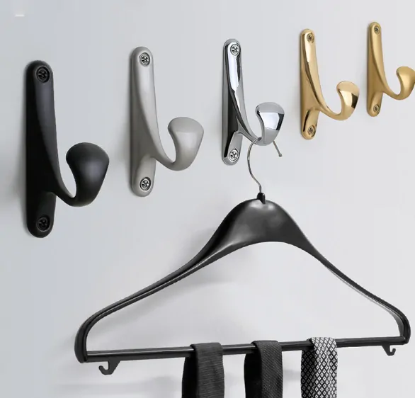 Nábytkový vešiak 88mm single čierny