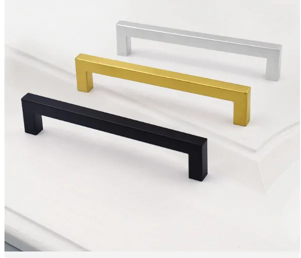 Nerezové madlo 236mm zlaté 12x12mm