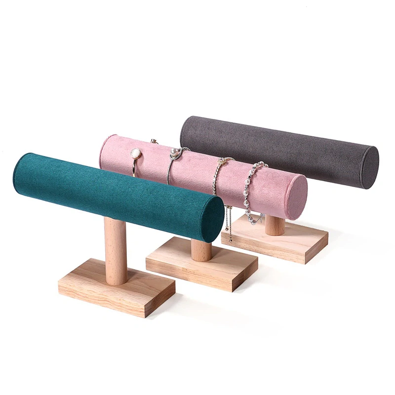 Stojanček, dekolt na náramky, 1x valec zelieny