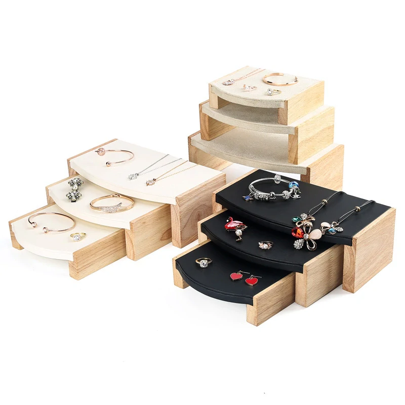 3x stojan, dekolt na šperky, lavica zeliený