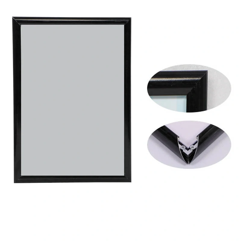 A4 Reklamní tabule klaprám černý 25mm