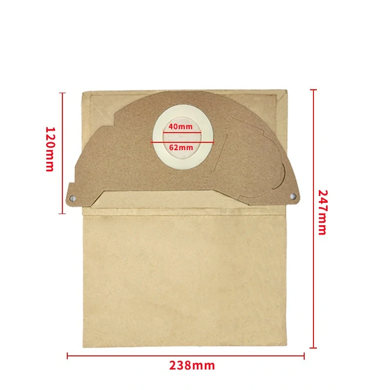 5x Vrecko do vysávača Karcher, 6.904-322 WD2 A2004