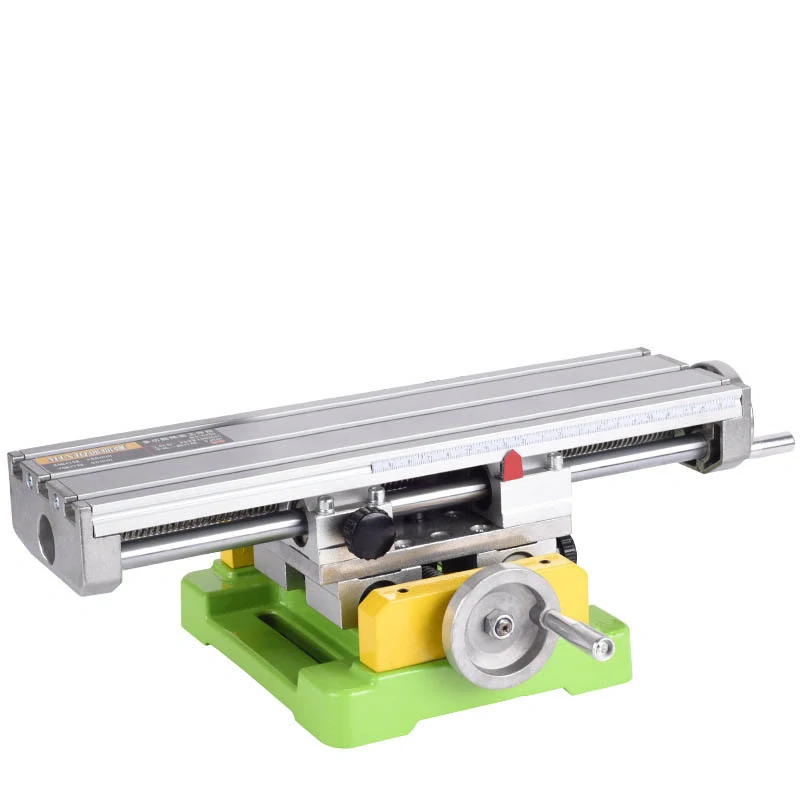 Krížový pracovný stôl 350x100mm zelený hliník