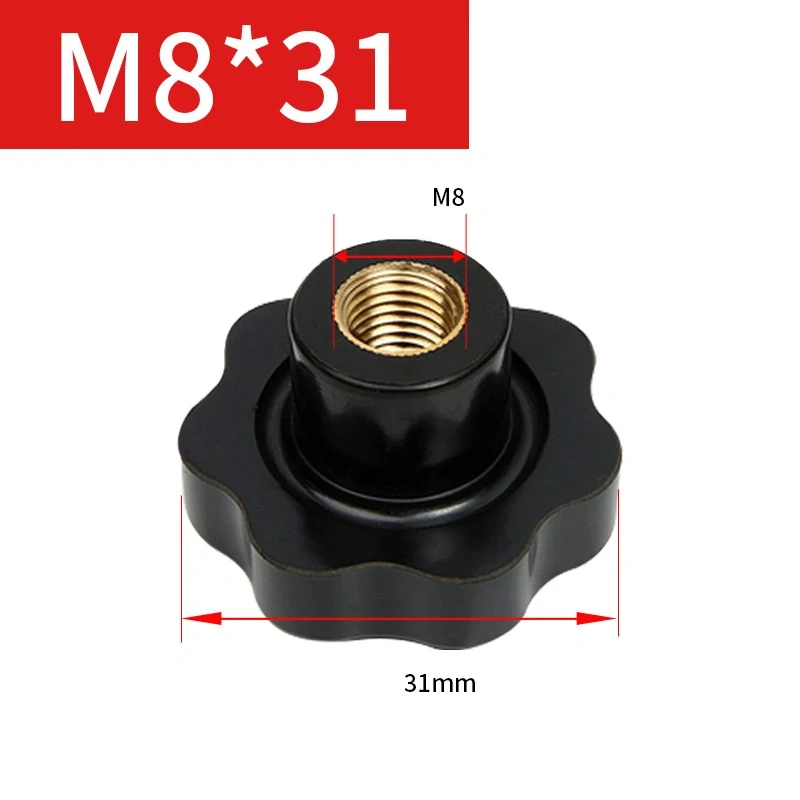 Hviezdice, matice M8 ø 31mm
