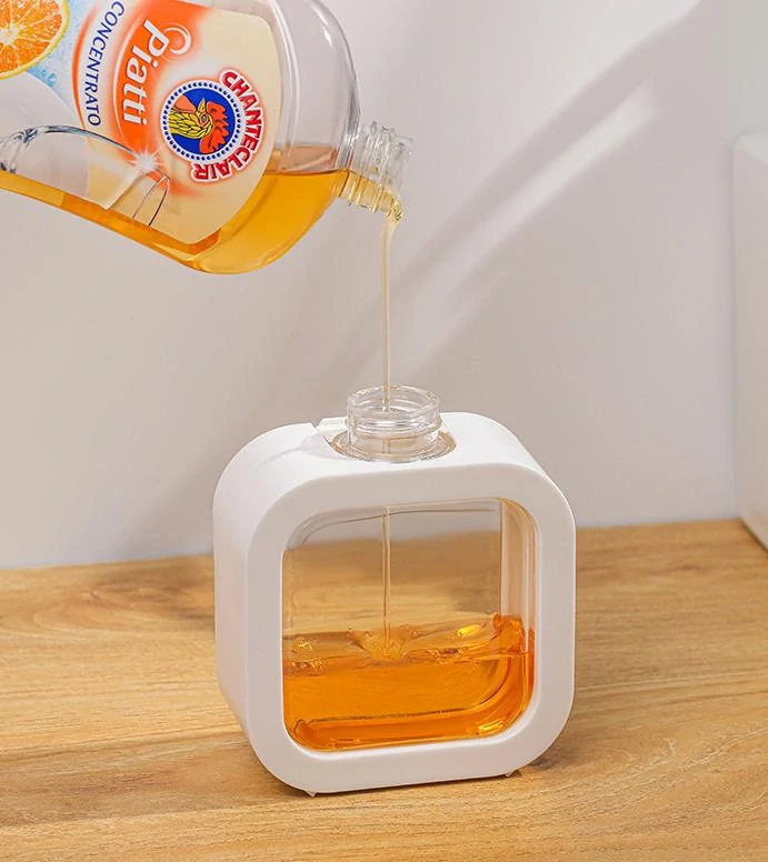 Priehľadný dávkovač mydla 300 ml