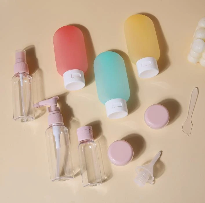 Cestovné fľaštičky do lietadla, súprava 11 ks