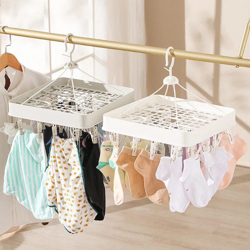 Sušiak na ponožky a spodnú bielizeň 24 kolíčkov obdĺžnik