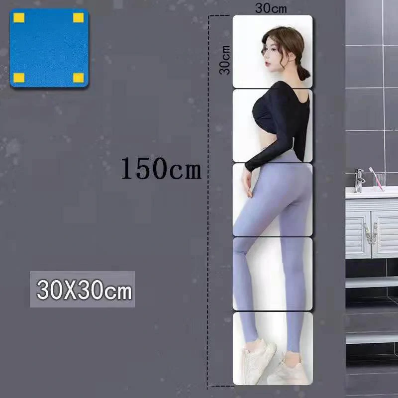 Štvorcové samolepiace zrkadlo 30 x 30 cm