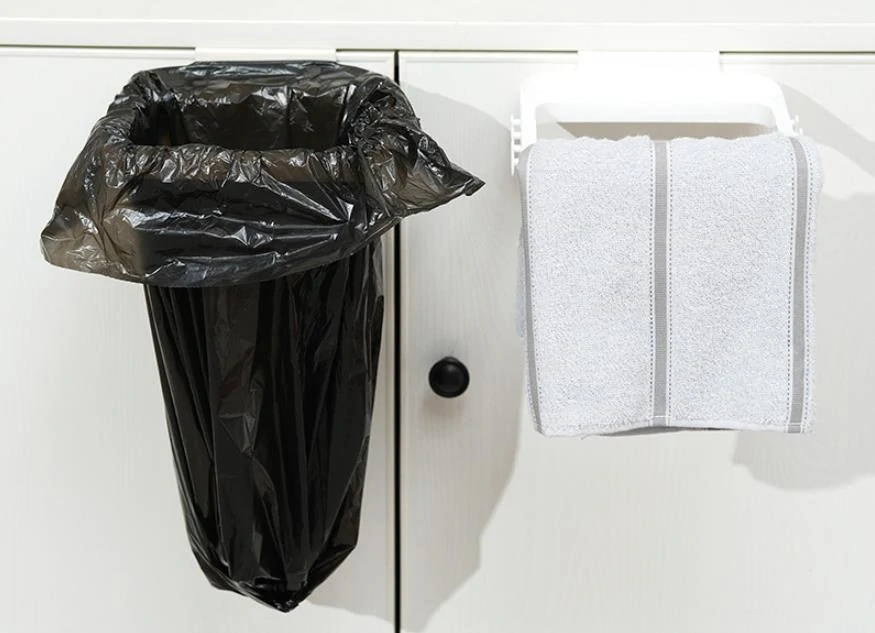 Závesné držadlo na odpadkové vrecúško 2v1