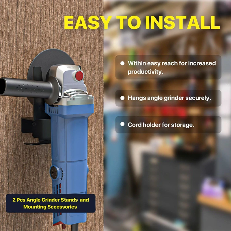 2x Držák na úhlovou brusku