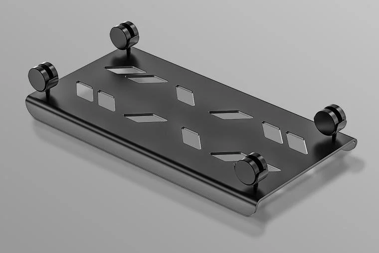 Kovový pojazdný stojan pod PC