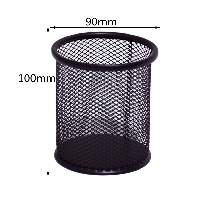 Drôtený okrúhly stojan na ceruzky