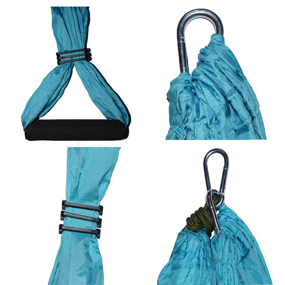 Aerial jóga záves na yogu - modrá