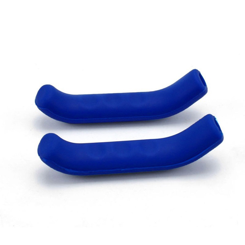 Silikónové návleky na brzdové páky, 1 pár, modré
