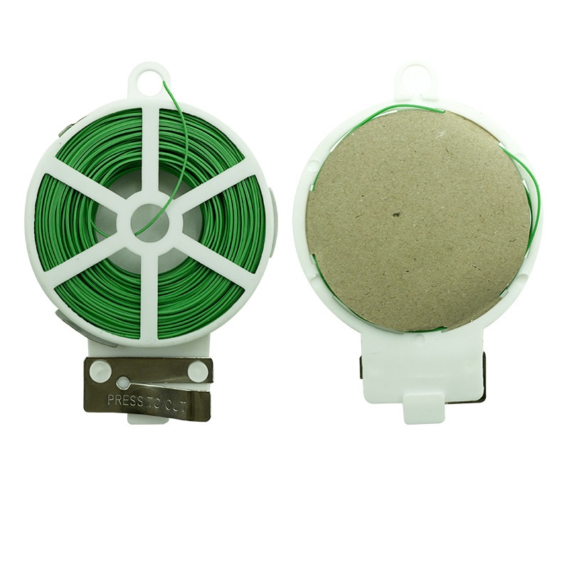 Záhradný viazací drôtik s integrovaným strihačom, 30 m