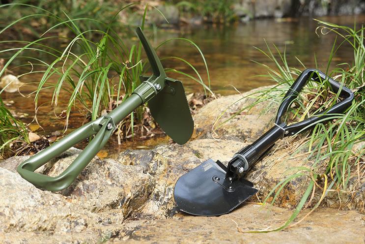 Skladacia multifunkčná lopatka model M – čierna