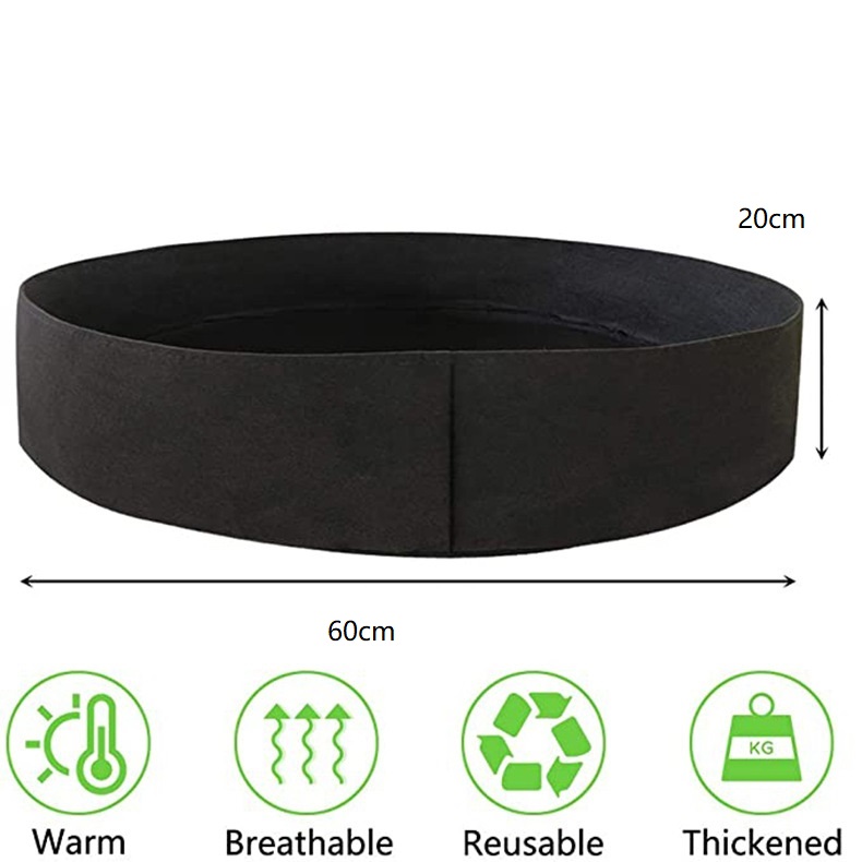 Textilný záhradný pestovateľský záhon 60 x 20 cm