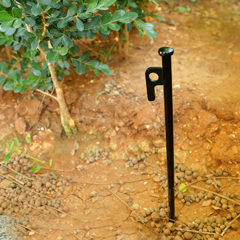 Stanový kolík 30 cm - zosilnený oceľový kolík s rýchlo-úchytovým okom