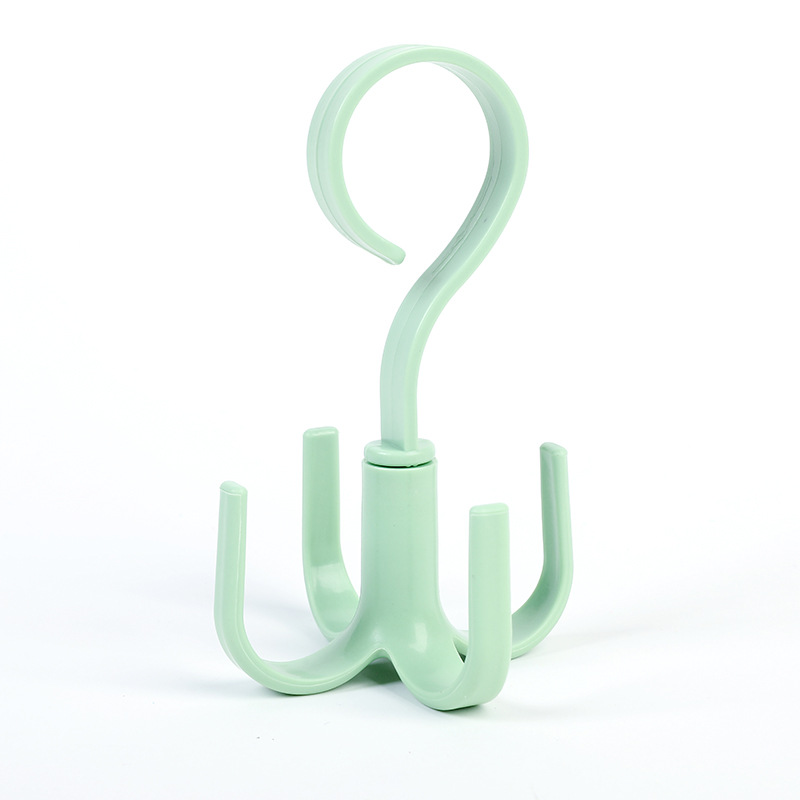 Otočný závesný organizér na doplnky – zelený (360°)