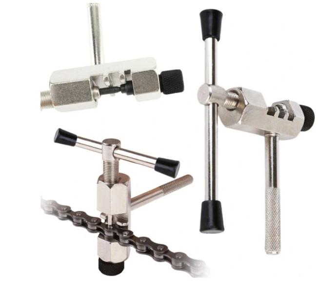 Nitovač, roznitovač a kľúč na reťaz 3v1, sťahovák na reťaz