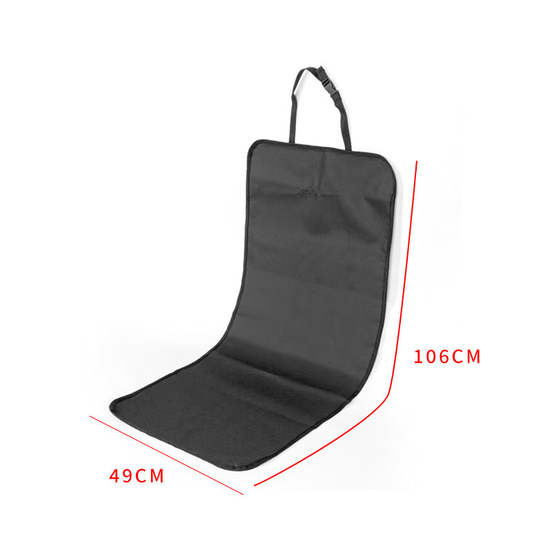 Ochranná podložka na sedadlo do auta pre psa - čierna