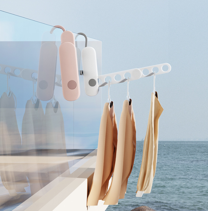 Skladací držiak na ramienka – 7 otvorov, otočný