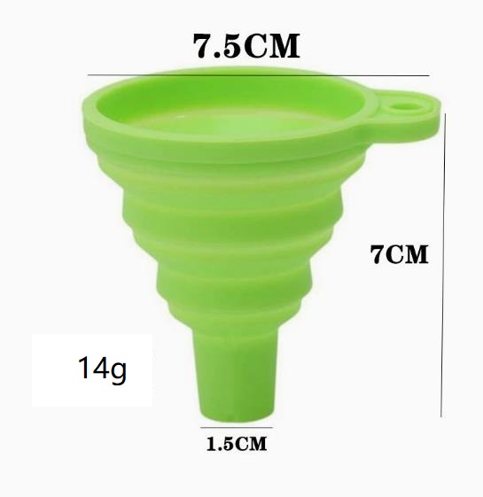 Skladací silikónový lievik 70mm