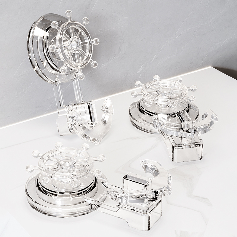 Háčik s vákuovou prísavkou – transparentný