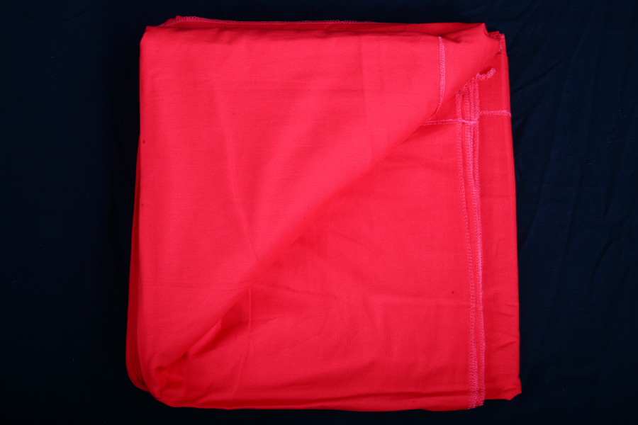 Fotografické textilné pozadie - bavlna 3x6m červené