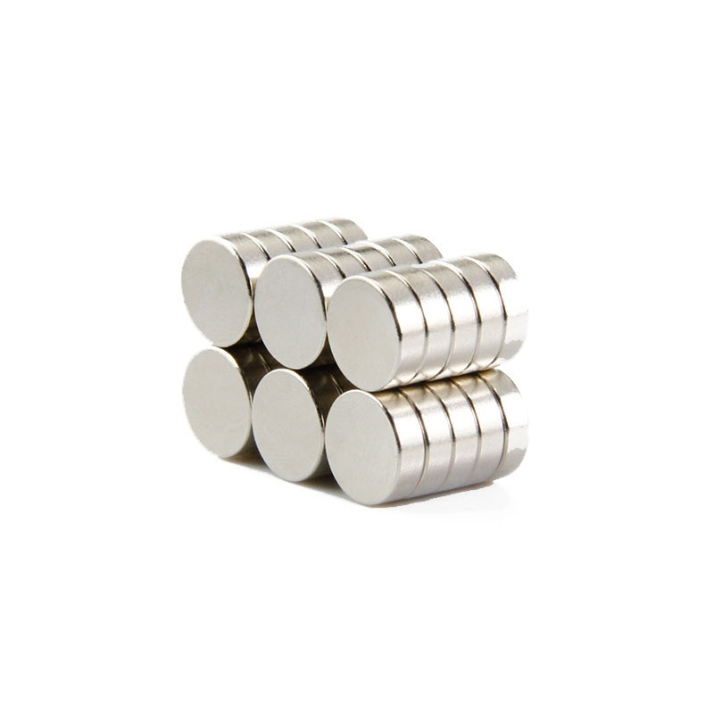 10x Neodymový magnet 10 × 2 mm 