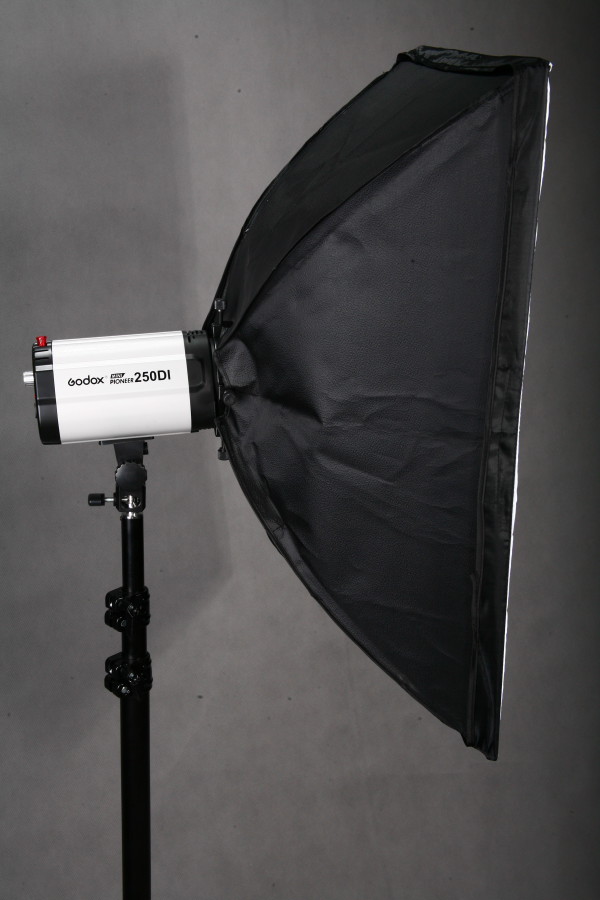 Mini Blesk Softbox otočný 50x70cm